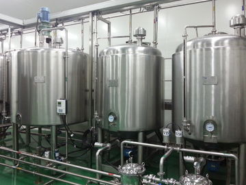 Αυτόματη μπύρα συστημάτων πλύσης γάλακτος CIP και παρασκευάζοντας καθαρίζοντας σύστημα Cip