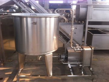 καθαρίζοντας σύστημα 500L CIP για τη μίνι γραμμή γάλακτος επεξεργασίας