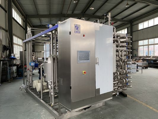 Σωληνοειδής μηχανή 6kw 10kw αποστειρωτή γάλακτος UHT 8T/H SUS316