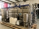 Υψηλής θερμοκρασίας pasteurizer UHT μηχανή για το ποτό χυμού ροδάκινων γάλακτος