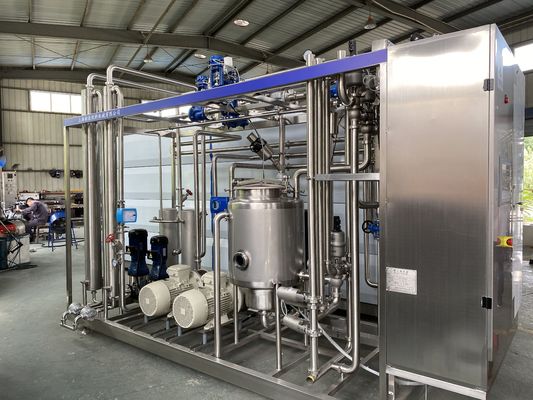 Μηχανή αποστείρωσης UHT με αυτοματοποιημένη λειτουργία και υψηλή αποστείρωση για αποστείρωση
