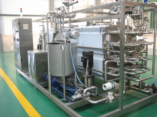 Προσαρμοσμένο αποστειρωτήρα UHT 500-20000L/H για τη γραμμή επεξεργασίας φρούτων και λαχανικών