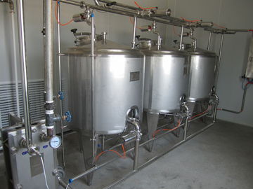 Καθαρή σε ισχύ δεξαμενή ποτών χυμού πλύσης σωληνώσεων ασφάλειας 3000L Cip