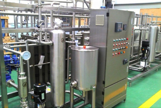 Μηχανή παστερίσματος 1000L με PLC για τη γραμμή επεξεργασίας γάλακτος / γιαουρτιού / χυμών φρούτων SUS304/316