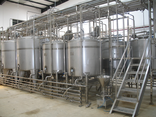 500-10000L/H εξατομικευμένη γραμμή επεξεργασίας συμπυκνωμένου γάλακτος ολοκληρωμένη μονάδα παραγωγής συμπυκνωμένου γάλακτος χωρίς ζάχαρη