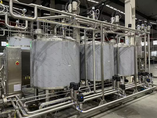 500-30000L/H Προσαρμοσμένο εργοστάσιο παραγωγής παγωτού Συμπλήρωμα μαλακής/σκληρής γραμμής επεξεργασίας παγωτού