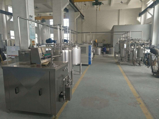 500-30000L/H Προσαρμοσμένο εργοστάσιο παραγωγής παγωτού Συμπλήρωμα μαλακής/σκληρής γραμμής επεξεργασίας παγωτού