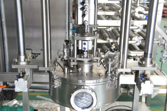 Προσαρμοσμένο Sus304 1-220l Bid ((Bag In Drum) Ασηπτική μηχανή πλήρωσης για κέτσαπ / σάλτσα / μαρμελάδα για γραμμή επεξεργασίας ντομάτας