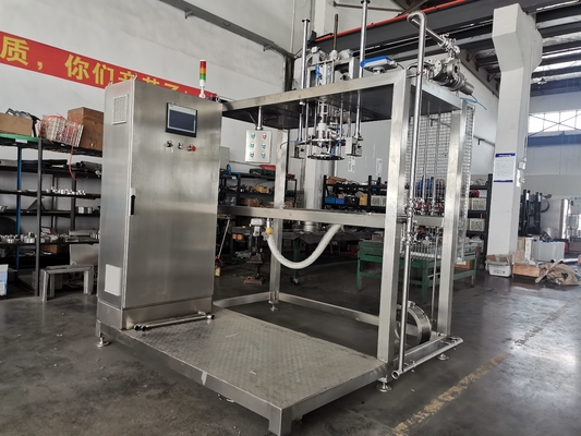 Προσαρμοσμένο Sus304 1-220l Bid ((Bag In Drum) Ασηπτική μηχανή πλήρωσης για κέτσαπ / σάλτσα / μαρμελάδα για γραμμή επεξεργασίας ντομάτας