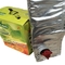 Σακούλα γάλακτος χυμού σε κουτί 1 - Άσηπτη σακούλα με όγκο πλήρωσης 30 λίτρων με διατήρηση στειρότητας και διάρκεια ζωής