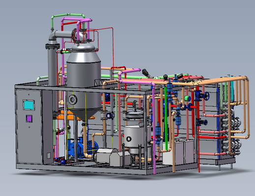 DSI Direct Steam Injection Sterilizer Flash UHT Sterilization για γάλα και νερό καρύδας
