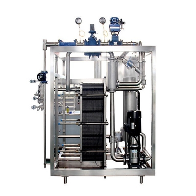 Pasteurizer UHT βαθμού 135-150 8T/H SUS304 μηχανήματα για το γάλα