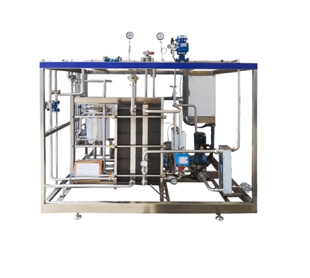 Pasteurizer UHT βαθμού 135-150 8T/H SUS304 μηχανήματα για το γάλα