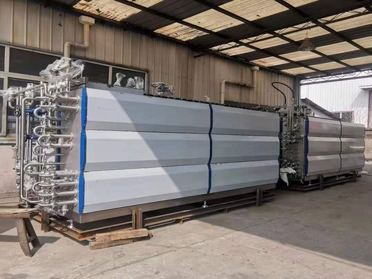 Υψηλής ποιότητας χωρητικότητα Custom 500-20000l/H Mango Uht Sterilizer Fruit Juice Processing Line Ανθεκτικό υλικό Sus304/316