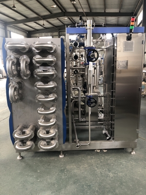 Εξοικονόμηση κόστους Uht Sterilizer γάλακτος Μηχανή αποστείρωσης υψηλής θερμοκρασίας για εργοστάσιο επεξεργασίας γαλακτοκομικών προϊόντων