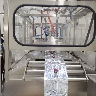 Πλήρως αυτόματη μηχανή πλήρωσης BIB για 1-25L συνεχής σακούλα σε κουτί