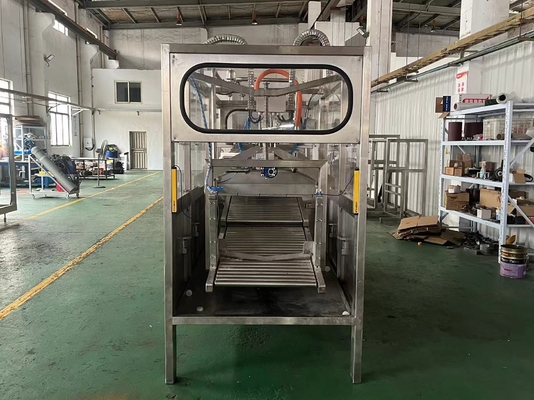 Πλήρως αυτόματο ασέπτικο BIB γεμιστήρα για 2L / 10L / 20L συνεχής σακούλα σε κουτί χυμό / γάλα / λάδι γεμιστήρας με PLC