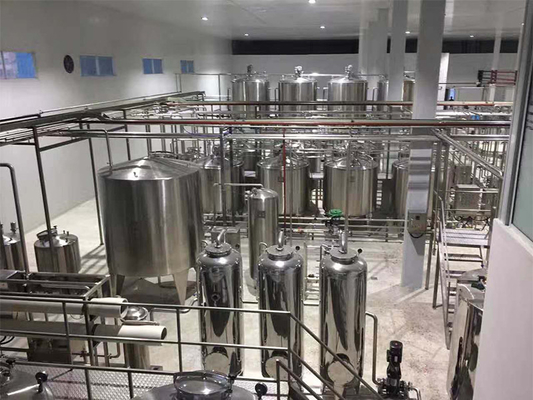 Ενεργειακή εξοικονόμηση Η γραμμή επεξεργασίας γάλακτος UHT υψηλής ποιότητας και αξιόπιστης προσαρμοσμένης λύσης γάλακτος UHT 500-20000L/H SUS304/316