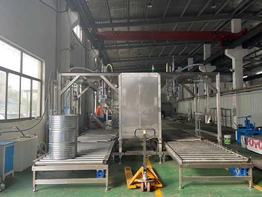 Προσαρμοσμένο SUS304/316 20-1000L BID Bag In Drum Αсепτική μηχανή πλήρωσης για χυμό / μαρμελάδα / πολτό
