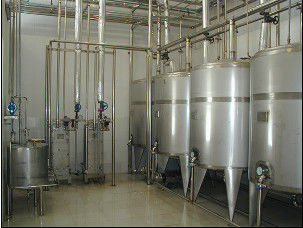 CIP 3000 Σύστημα πλύσης CIP ISO 9001 Πιστοποιημένη γραμμή επεξεργασίας τροφίμων και ποτών Αυτοματοποιημένο καθαρισμό για βιομηχανική παραγωγή