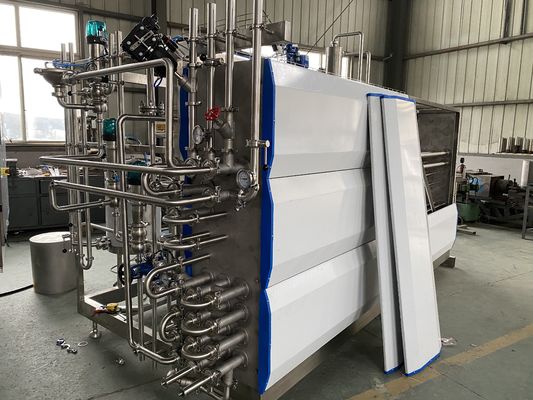 Μηχανή αποστείλωσης UHT 1000L που παρέχει επεξεργασία υπερυψηλής θερμοκρασίας και ασηπτικές διάφορες υγρές τροφές SUS304